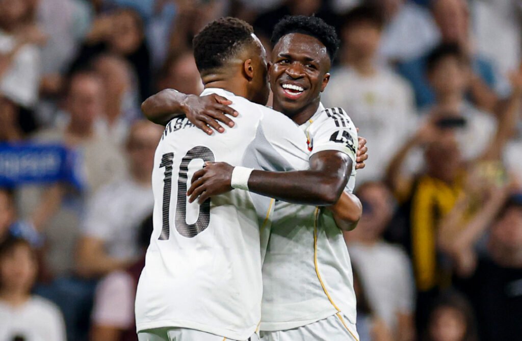 Mbappé y Vinicius