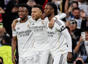 Vinicius, Mbappé y Camavinga