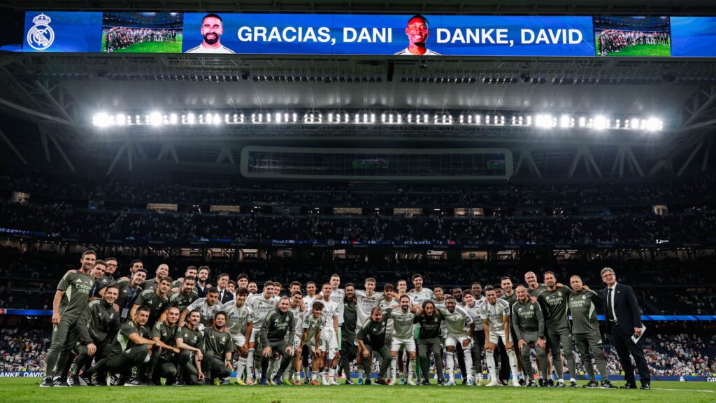 Despedida de Carvajal y Alaba